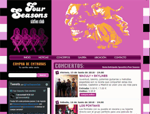 Tablet Screenshot of fourseasonsclub.es